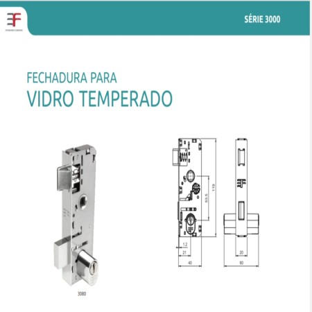 MAQUINA FECH PORTA VIDRO